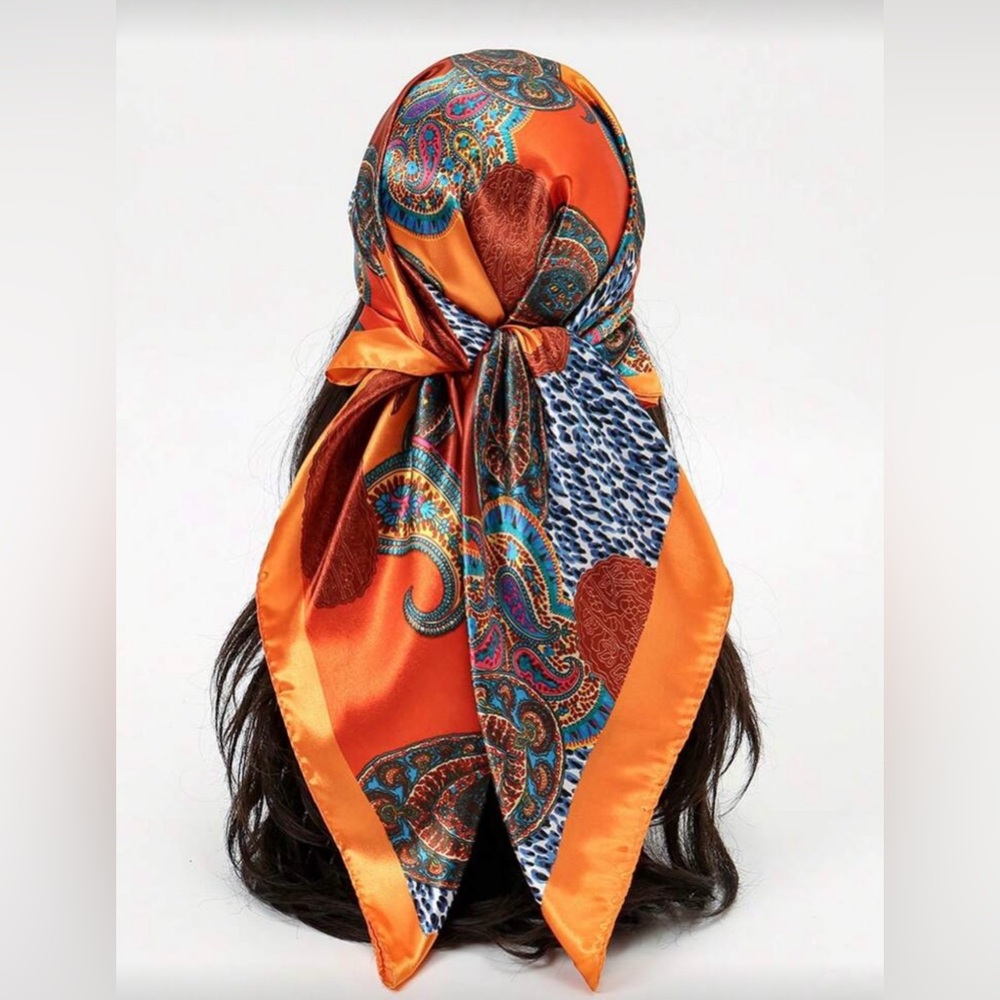 Beautiful Silk like Scarf - Picture 3 of 6